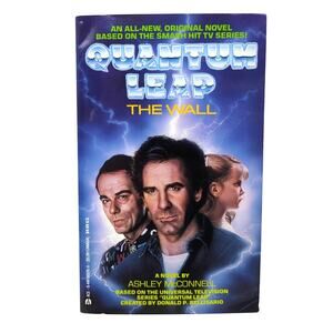 Quantum Leap The Wall Paperback Book Ashley McConnell 1980's Sci-Fi TV Show Ace